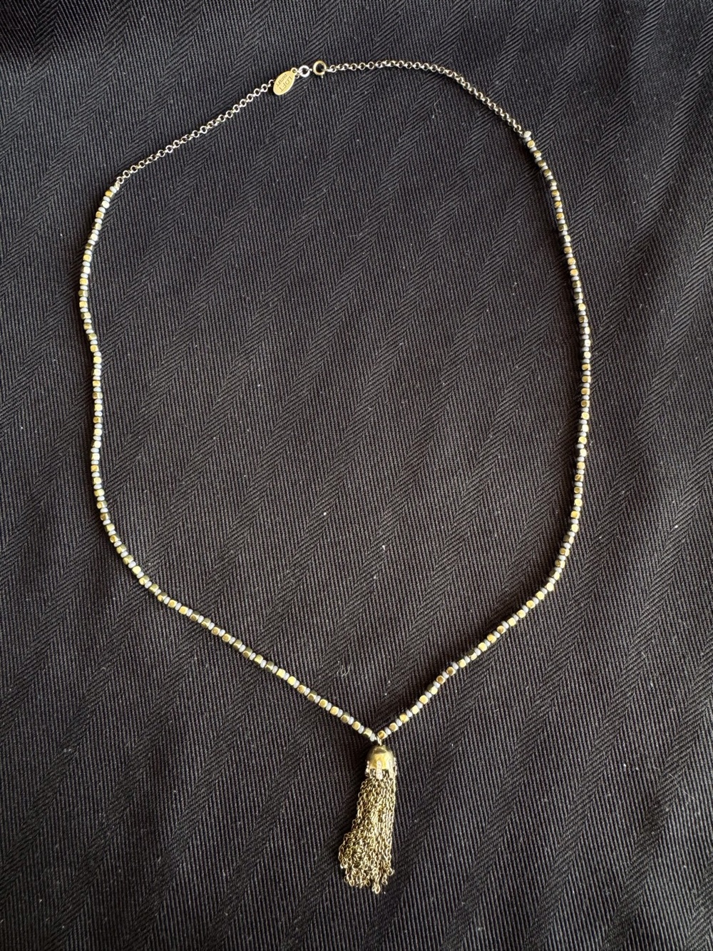 Unique Delicate Gold Bar & Bids Dangle Women Necklace